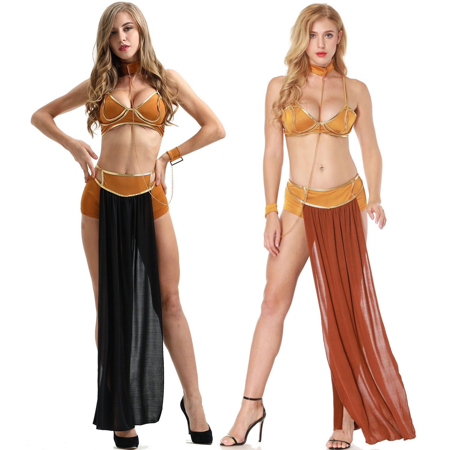 Princess Slave Leia Costumes Queen Uniform Costume