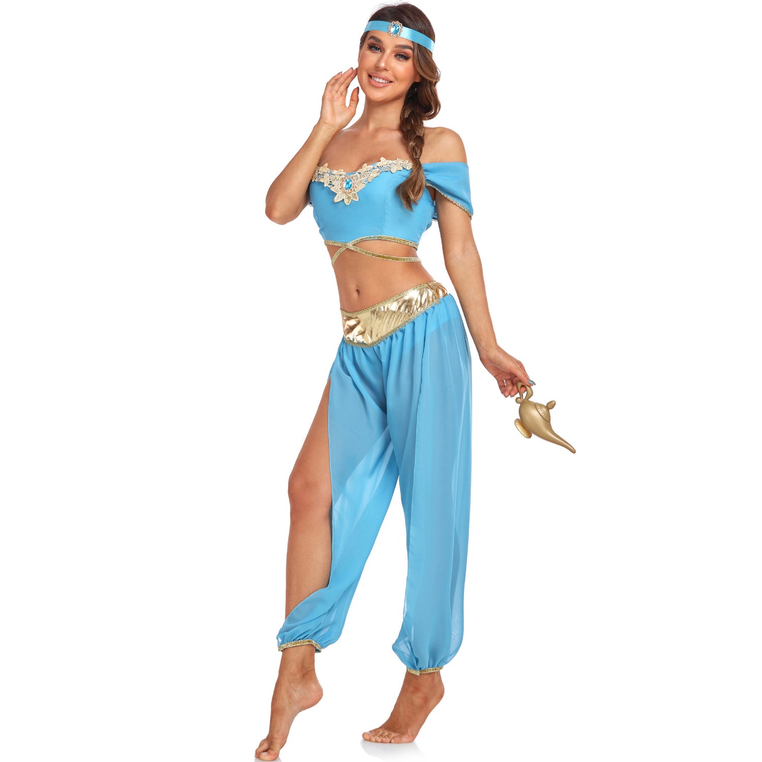 Aladdin Magic Lamp Princess Jasmine Dress