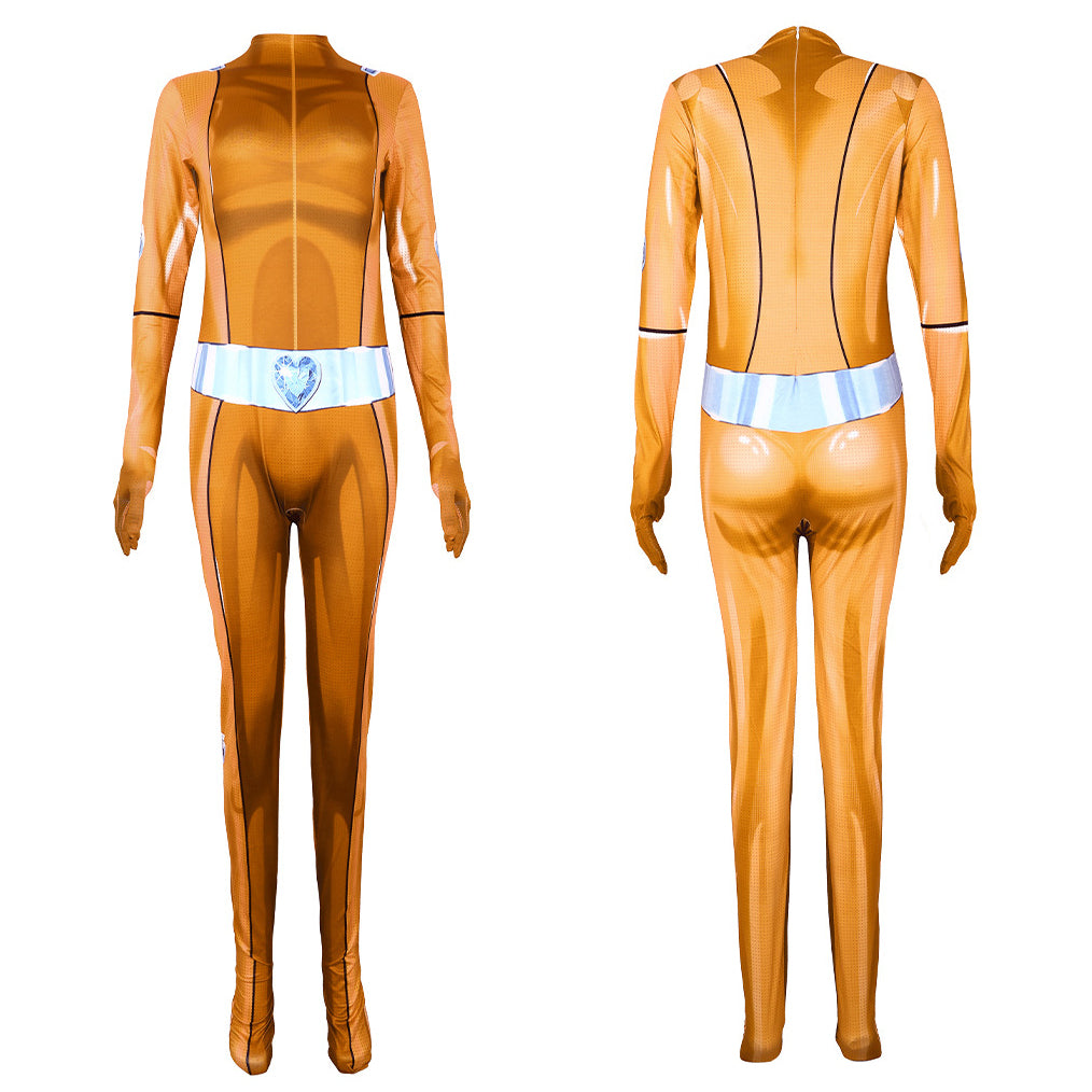 Totally Spieses Clover Ewing Samantha Simpson Alexandra Bodysuit Costume