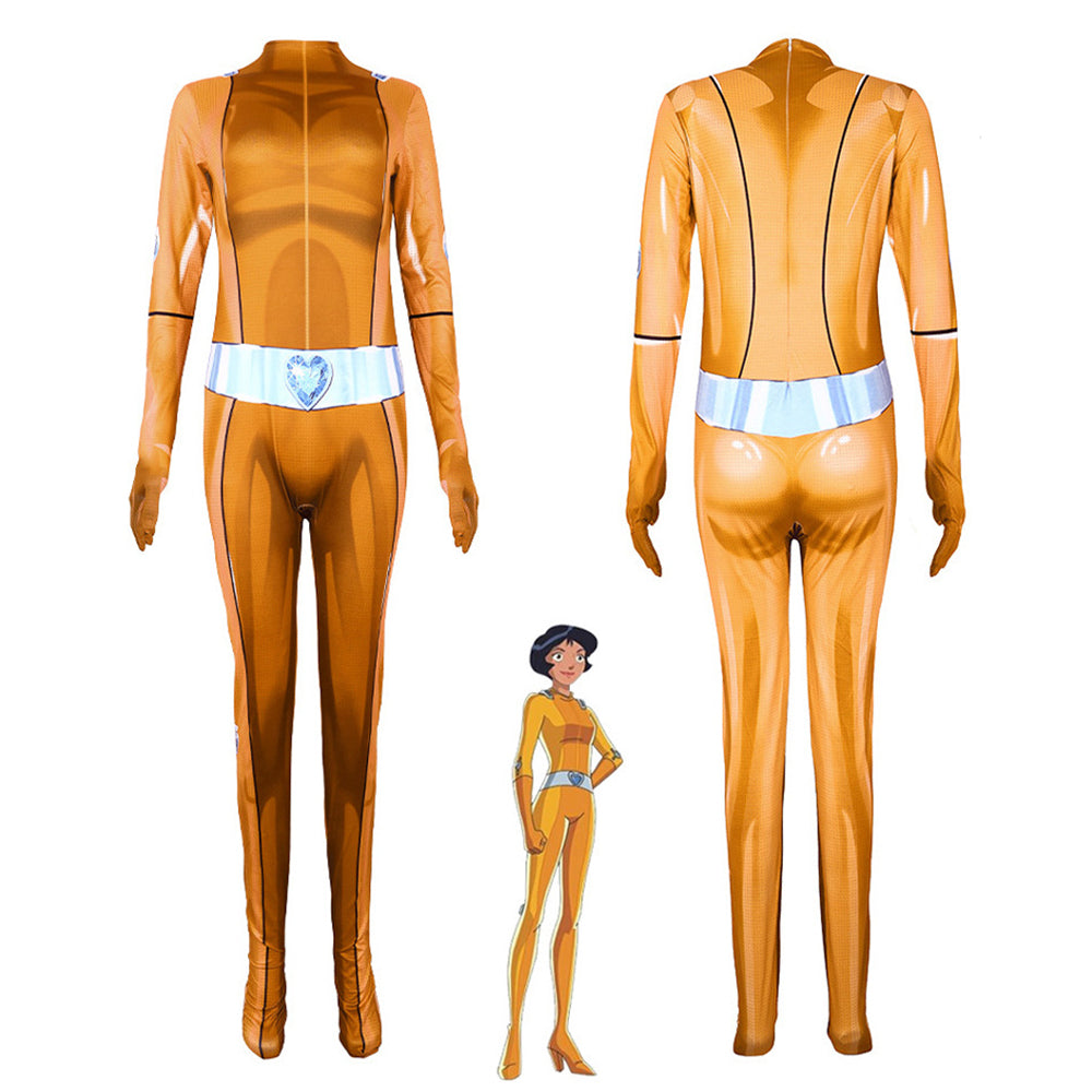 Totally Spieses Clover Ewing Samantha Simpson Alexandra Bodysuit Costume