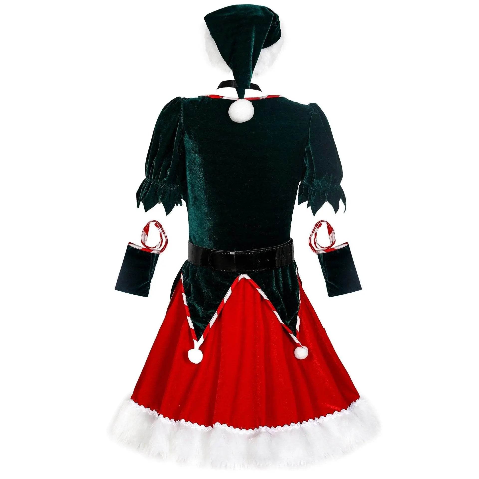Chrsitmas New Year Women Party Sexy Costume All Size - Ecosfun