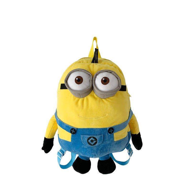 Despicable Me Minions Plush school bag large capacity student cartoon backpack - Ecosfun