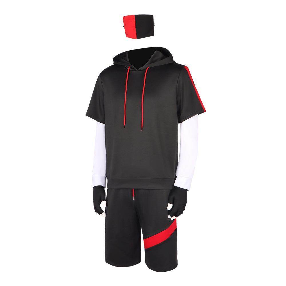 Fortnite Ikonik Bundle Game Adult Party Cosplay Costume Outfits Carnival Suit - Ecosfun