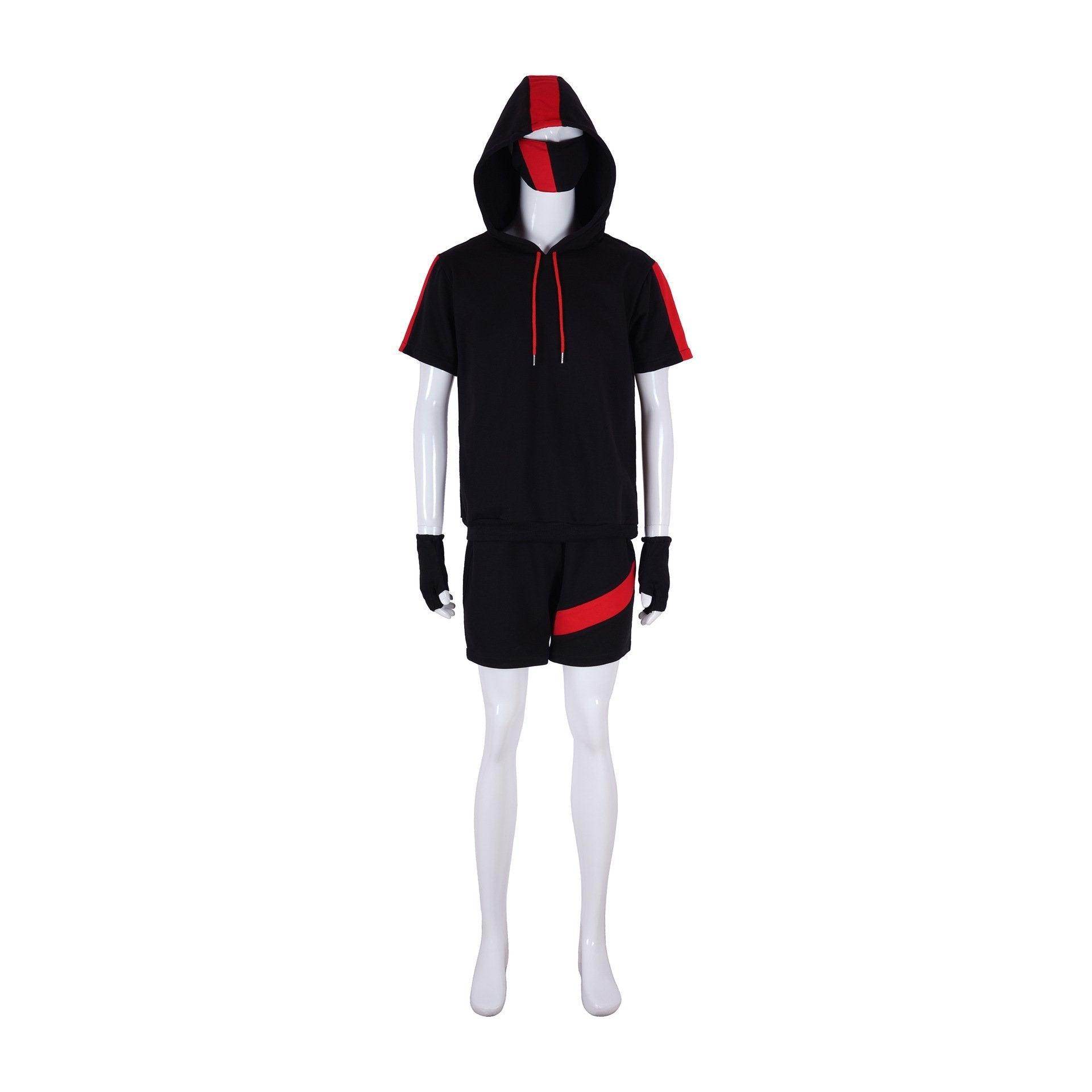 Game Fortnite Ikonik Adult Sweatshirt Outfit Halloween Carnival Suit Cosplay Costume - Ecosfun