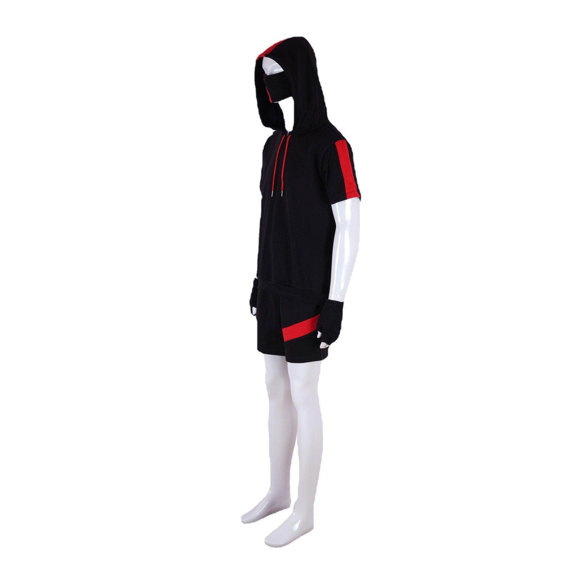 Game Fortnite Ikonik Adult Sweatshirt Outfit Halloween Carnival Suit Cosplay Costume - Ecosfun