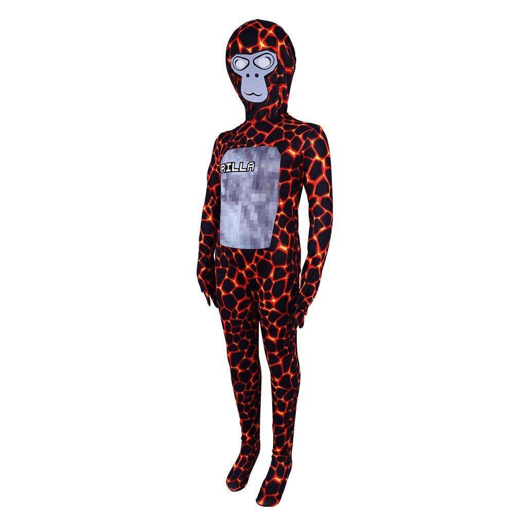 Games Crazy Lava Kaiju Gorilla Tap Cosplay Costumes for Kids - Ecosfun