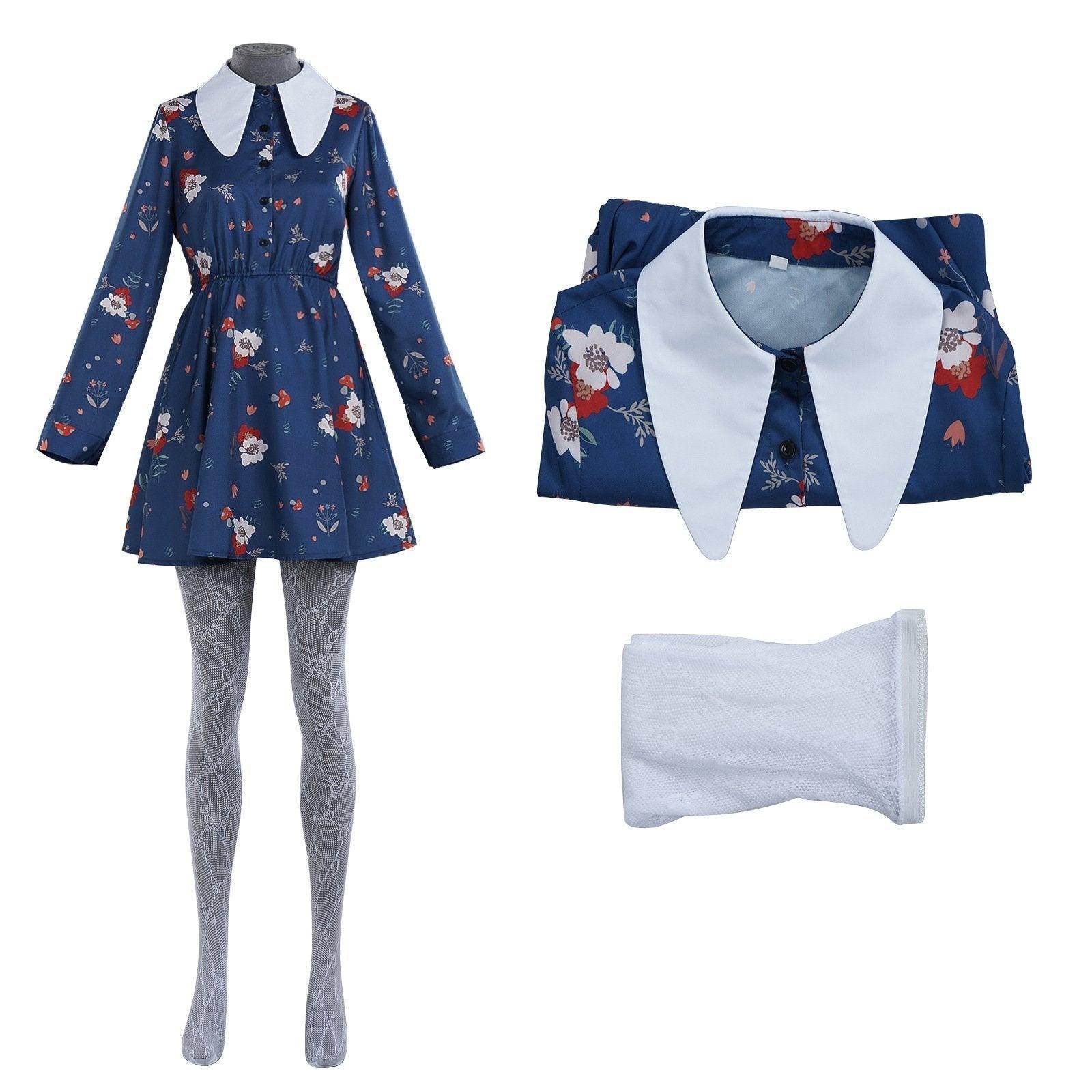 Harley Quinn Cosplay Dress Joker Folie A Deux Inspired Costume for Adults - Ecosfun