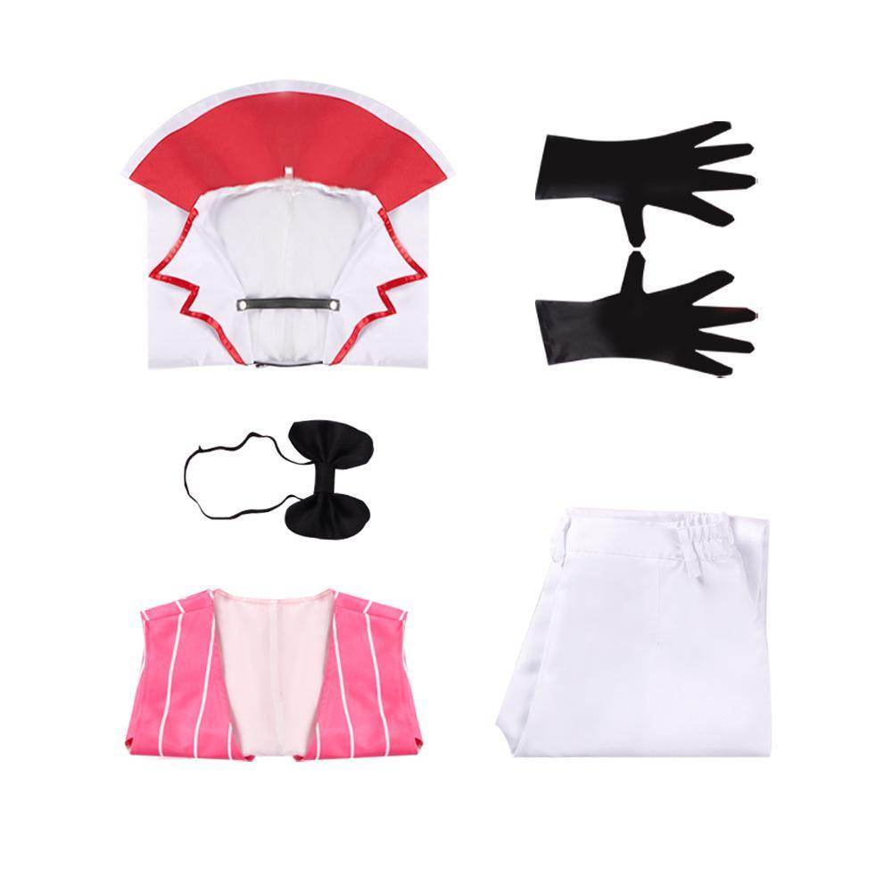 Hazbin Hotel Lucifer Morningstar White Suit Adult Cosplay Costume Carnival - Ecosfun