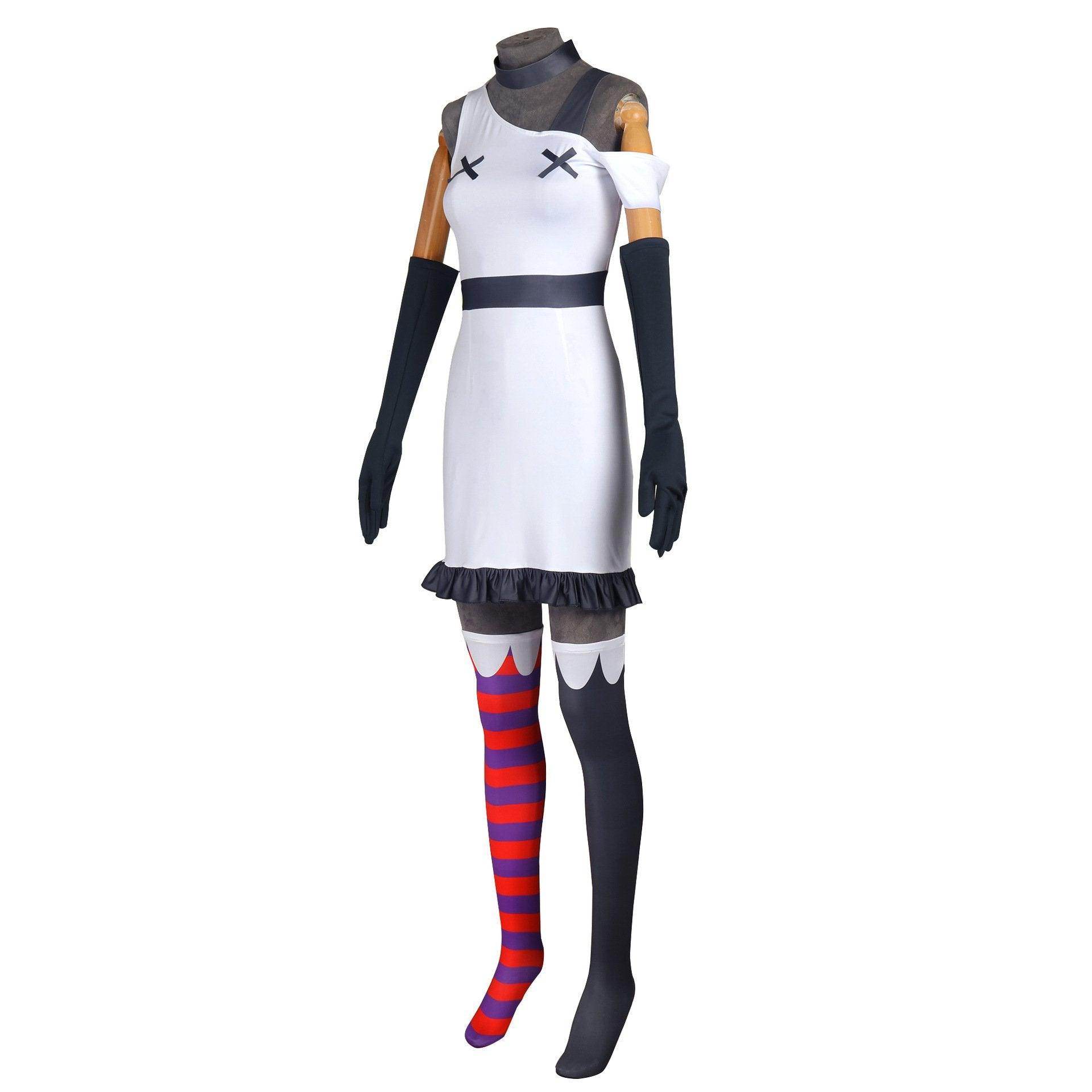 Hazbin Hotel Vaggie Adult Cosplay Costume Outfits Carnival Suit - Ecosfun