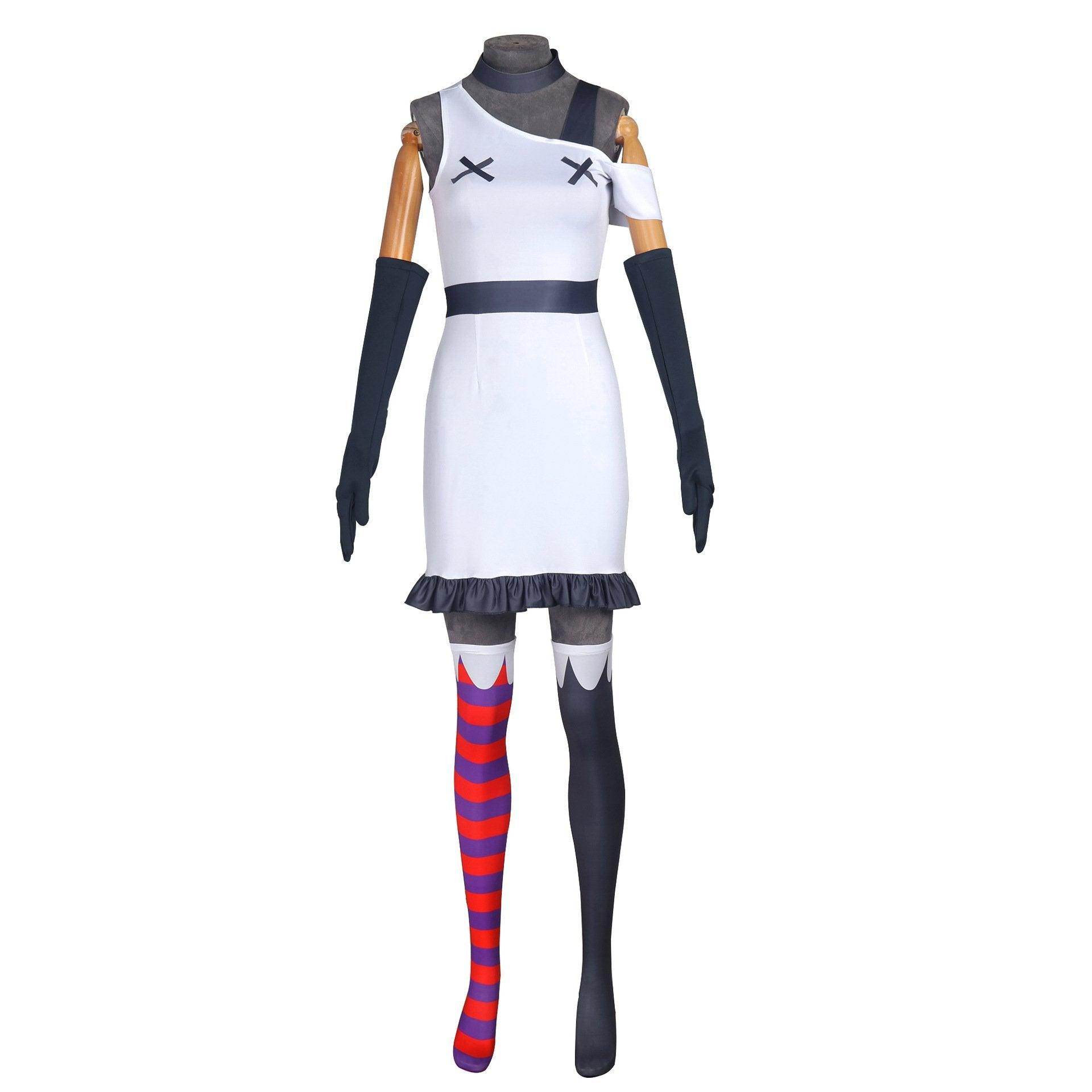 Hazbin Hotel Vaggie Adult Cosplay Costume Outfits Carnival Suit - Ecosfun