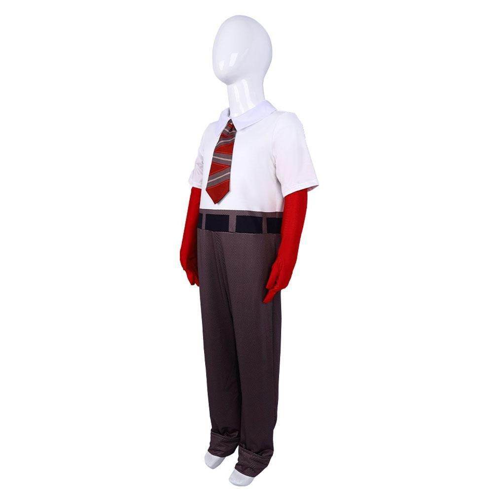 Inside Out 2 Anger Costume Halloween Stage Performance Outfit for Kids and Adults - Ecosfun