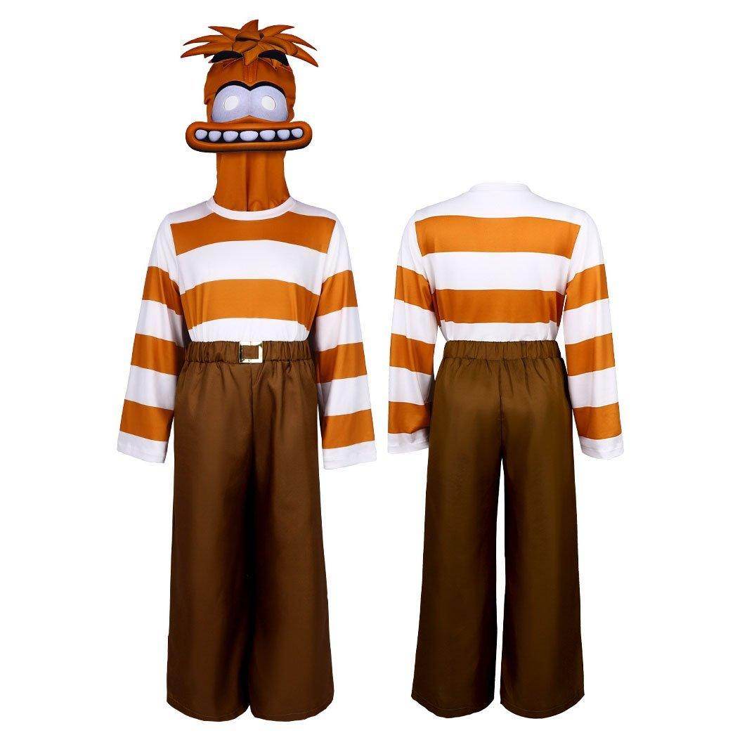 Inside Out 2 Anxiety Costume Halloween Stage Performance Outfit for Kids and Adults - Ecosfun