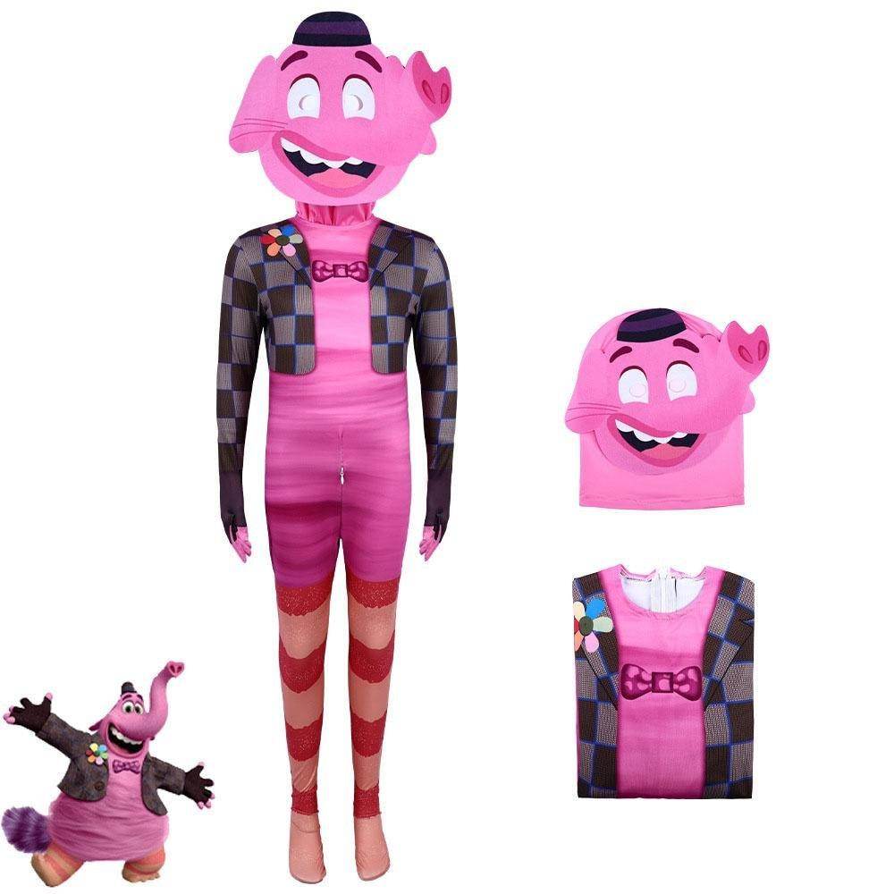 Inside Out 2 Bing Bong Costume Halloween Stage Performance Outfit for Kids and Adults - Ecosfun
