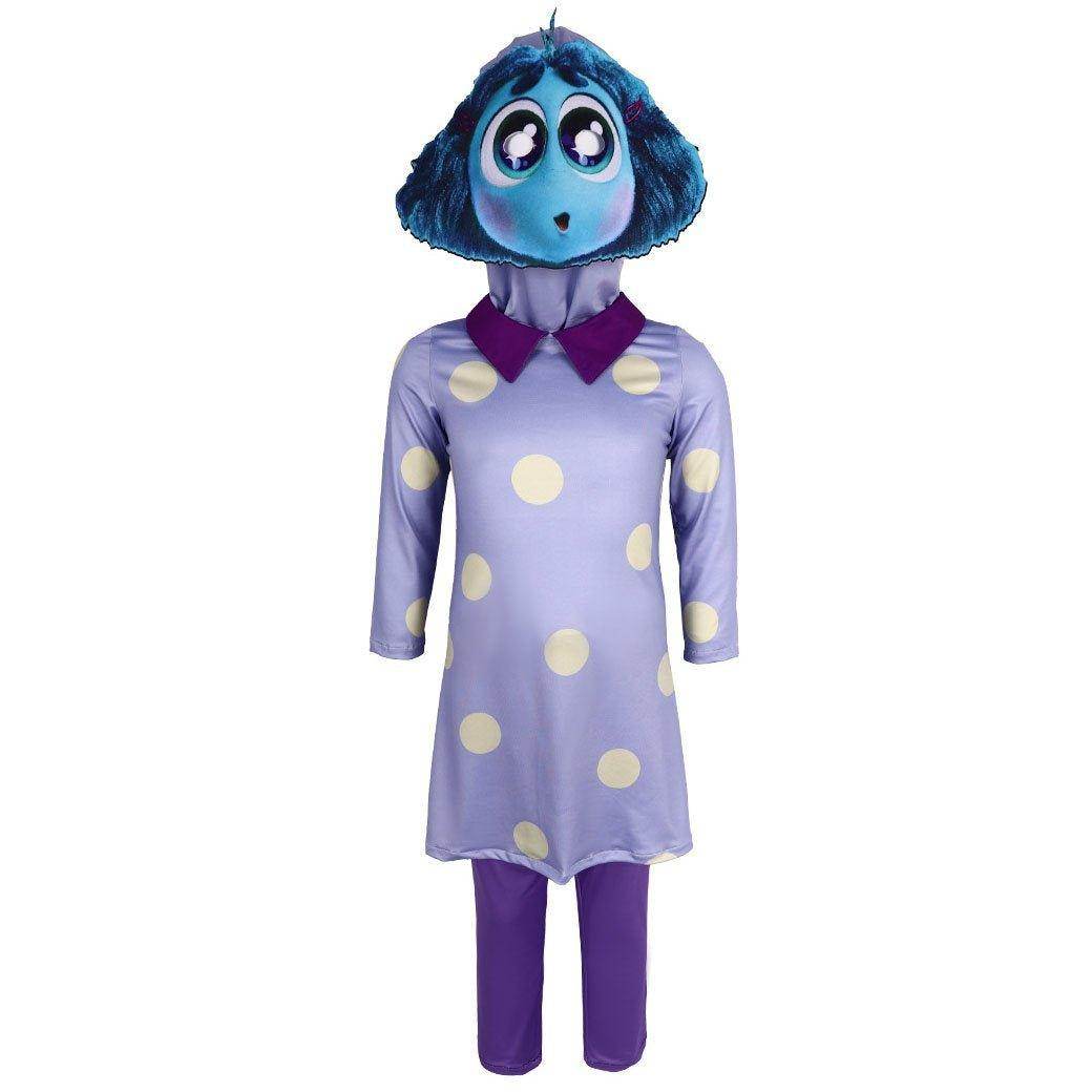 Inside Out 2 Envy Costume Halloween Stage Performance Outfit for Kids and Adults - Ecosfun