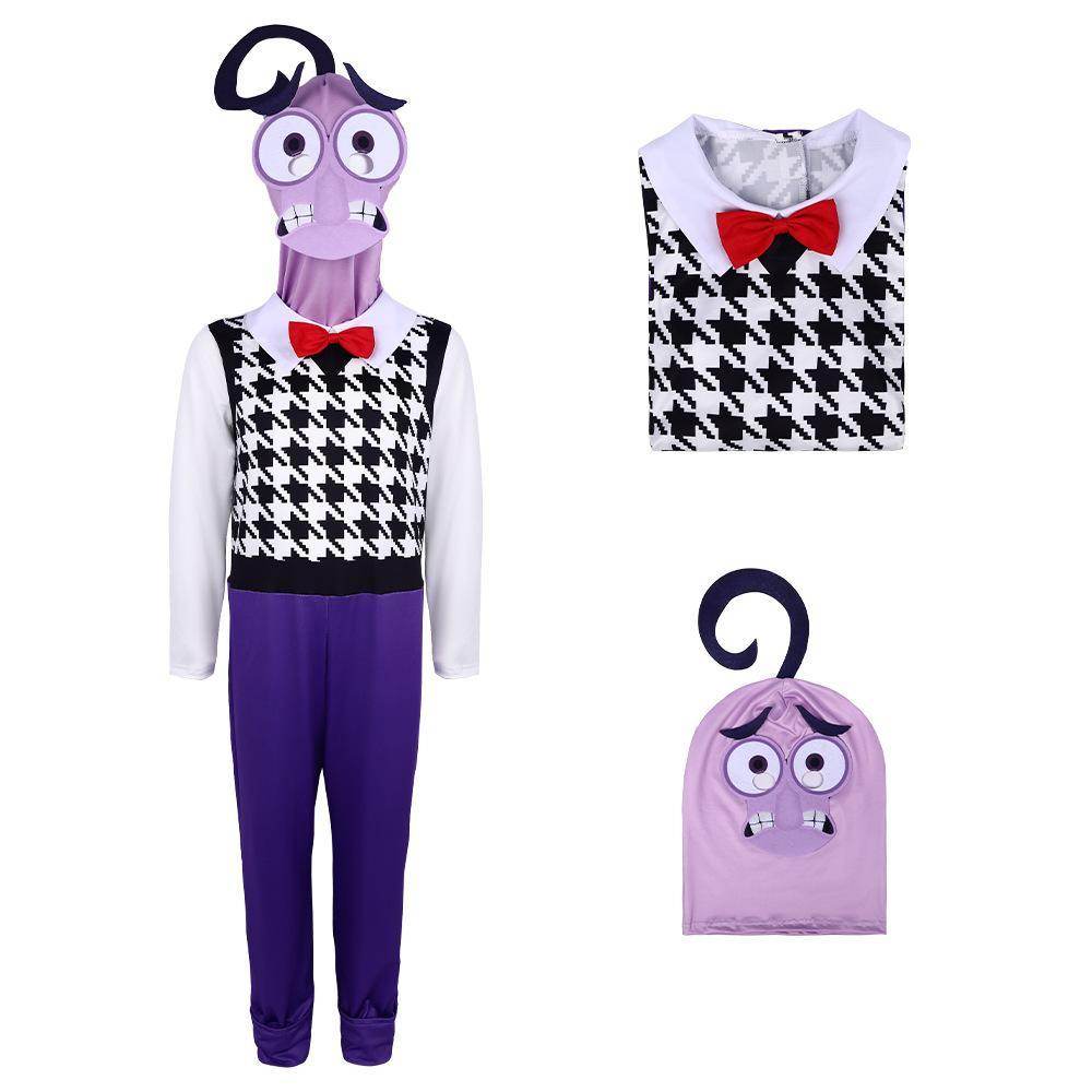 Inside Out 2 Joy Anger Fear Sadness Disgust cosplay costumes dress for the Halloween stage show - Ecosfun