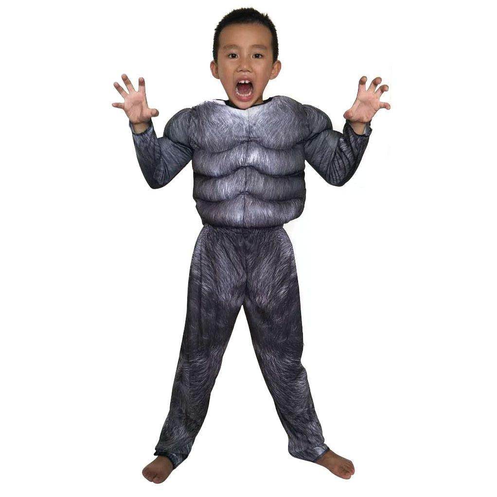 into the woods 1987 wolf costume Masquerade for Adults Halloween - Ecosfun