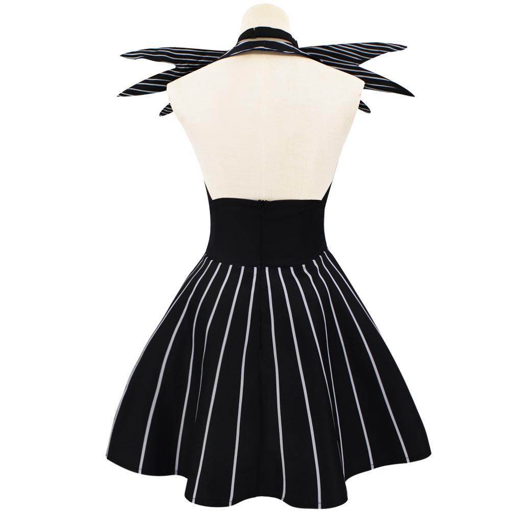 jack skellington costume Dress Nightmare Before Christmas For Women - Ecosfun
