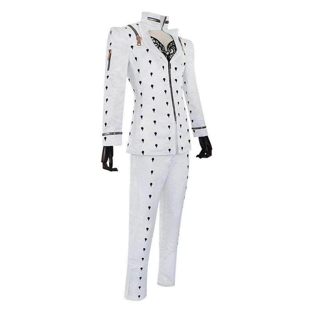 JoJo's Bizarre Adventure Cosplay Costume JoJo Wind Halloween Carnival Anime Suit Outfit Sets Dress Up For Adults - Ecosfun