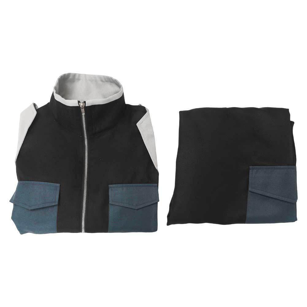 Kaiju No. 8 Soshiro Hoshina Black Team Uniform Cosplay Costume Male Role Play Outfit - Ecosfun