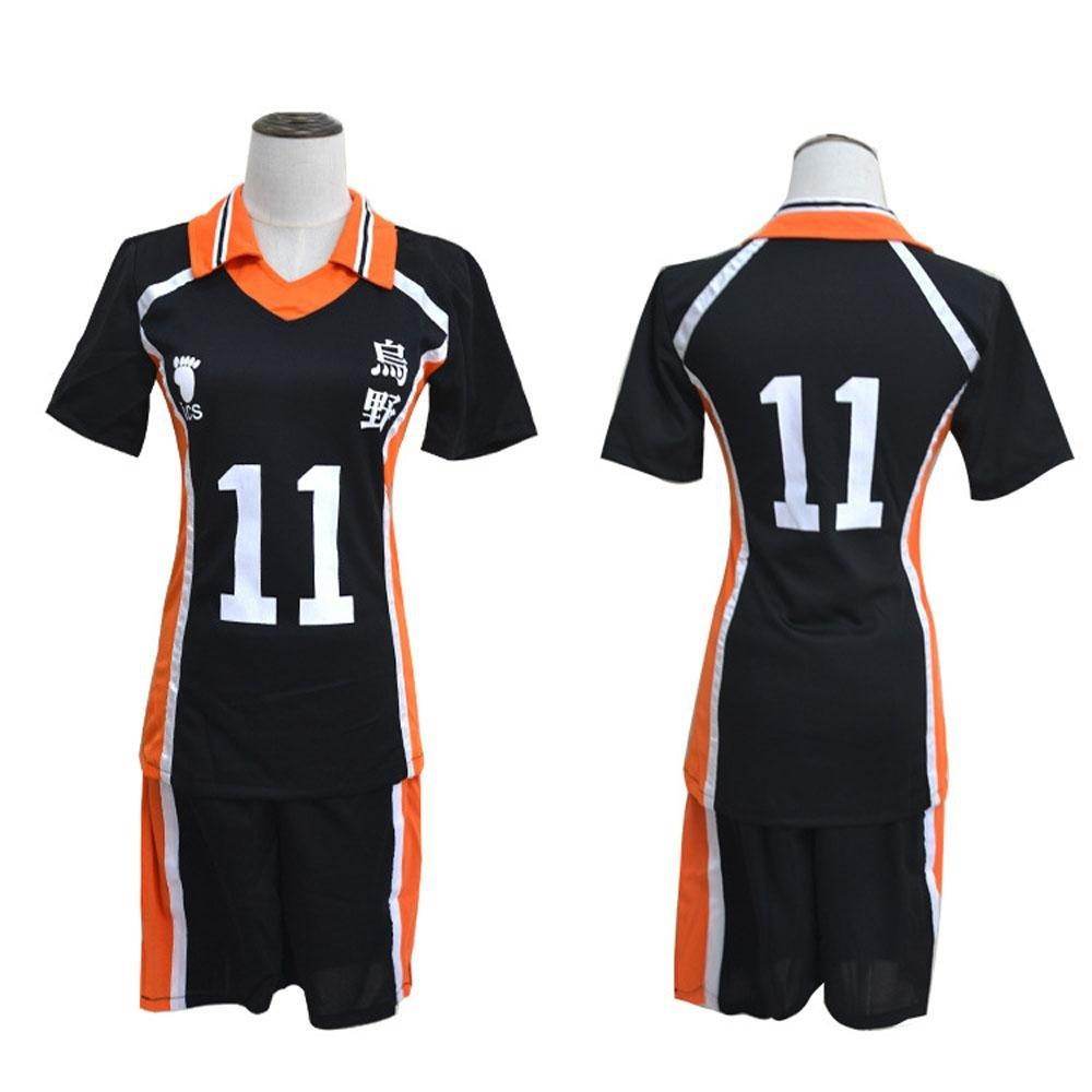 Karasuno Uniforms Anime Haikyu!! Cosplay Costumes Carnival Party Full Set - Ecosfun