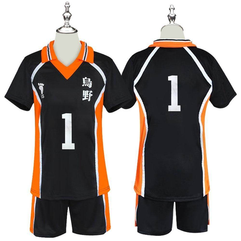 Karasuno Uniforms Anime Haikyu!! Cosplay Costumes Carnival Party Full Set - Ecosfun