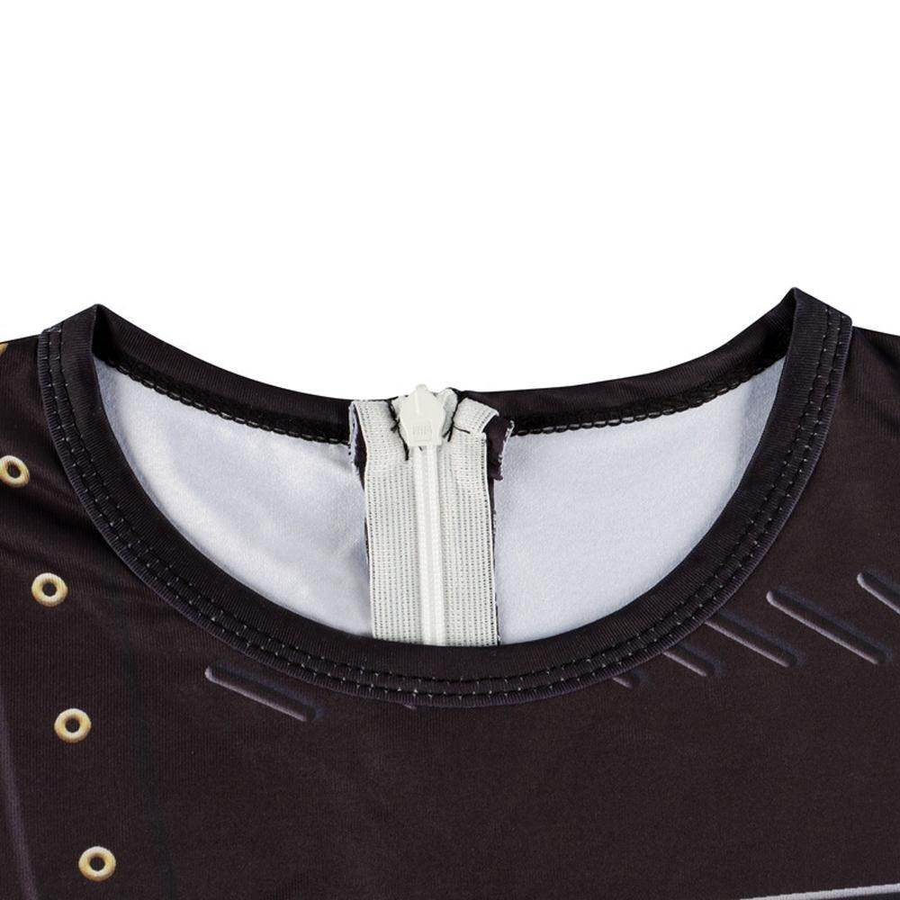 Kids Edward scissorhands costume Jumpsuit Halloween - Ecosfun
