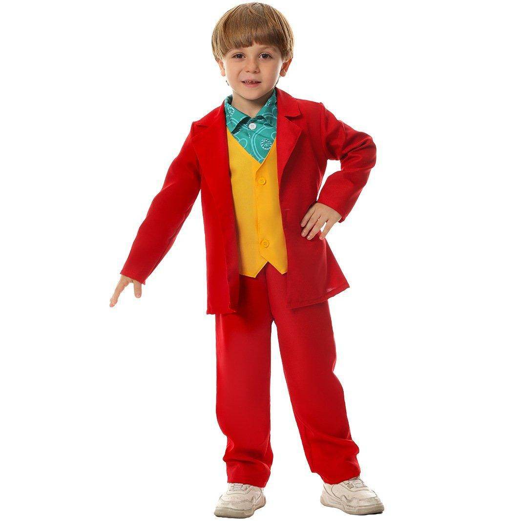 Kids Joker 2 Costume Double Delusion Role Playing Harley Quinn Cosplay Halloween - Ecosfun
