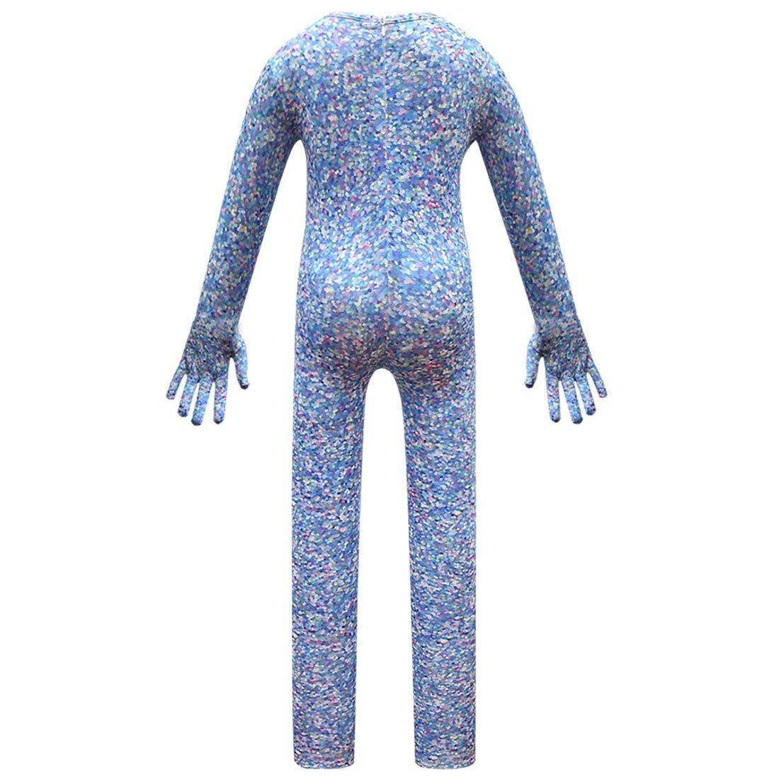 Kids Trolls 2 World Tour Tiny Diamond Costume Cosplay Zentai Child Jumpsuit Halloween - Ecosfun