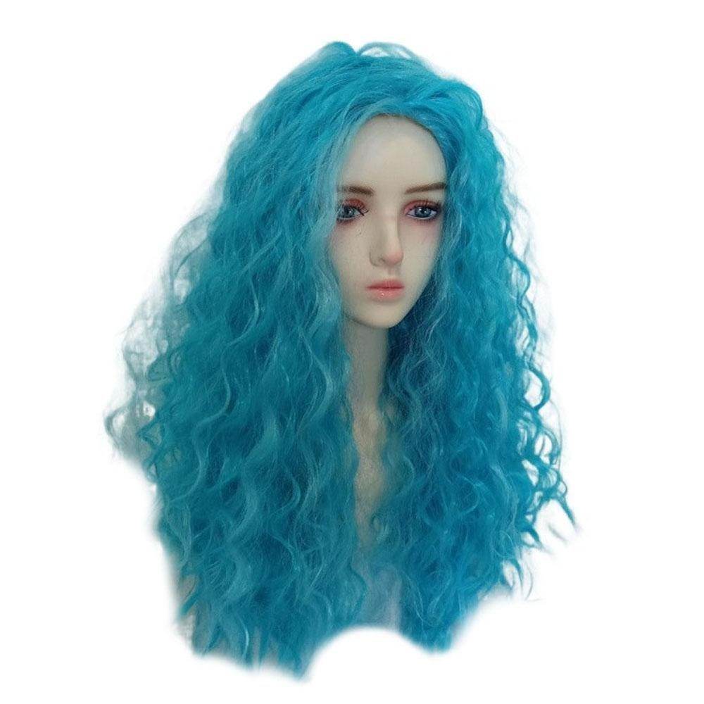 Kids' Uliana Costume Blue and Red Wig - Descendants 4: The Rise of Red - Ecosfun
