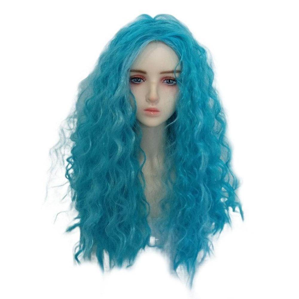 Kids' Uliana Costume Blue and Red Wig - Descendants 4: The Rise of Red - Ecosfun