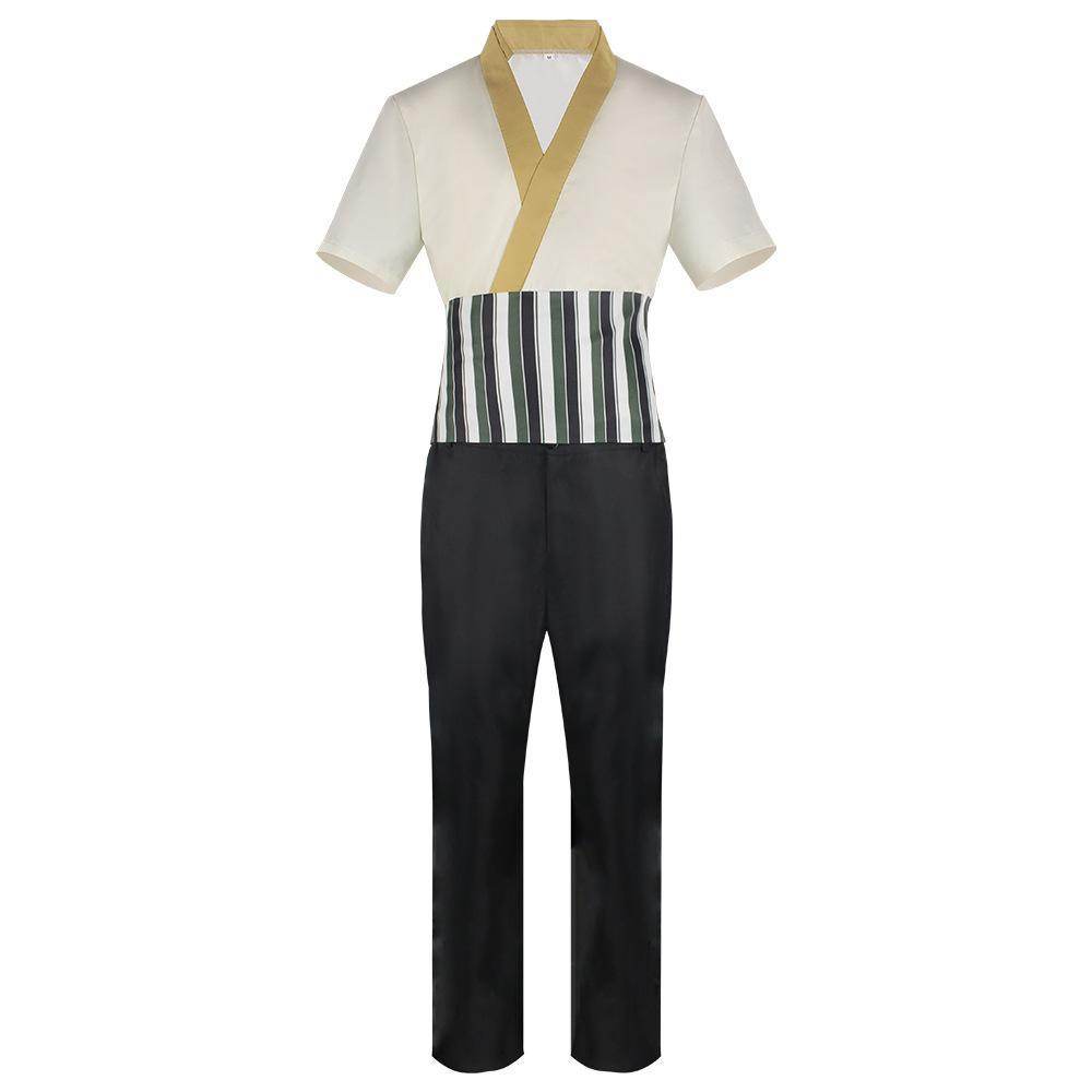live Movie One Piece Roronoa Zoro Cosplay Costume Whole Set - Ecosfun