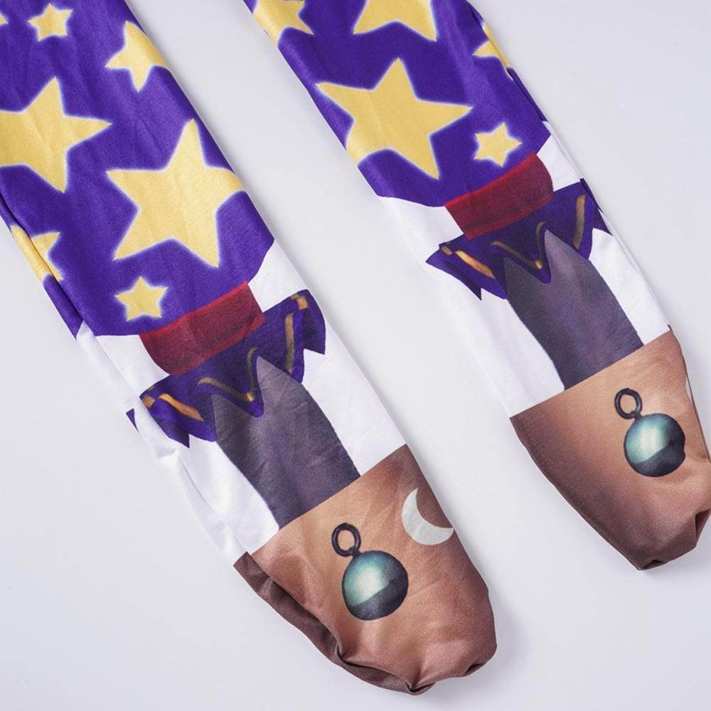 Moondrop Sundrop FNFA Cosplay Costume Outfit Sun Moon Clown Costume Halloween for Kids - Ecosfun