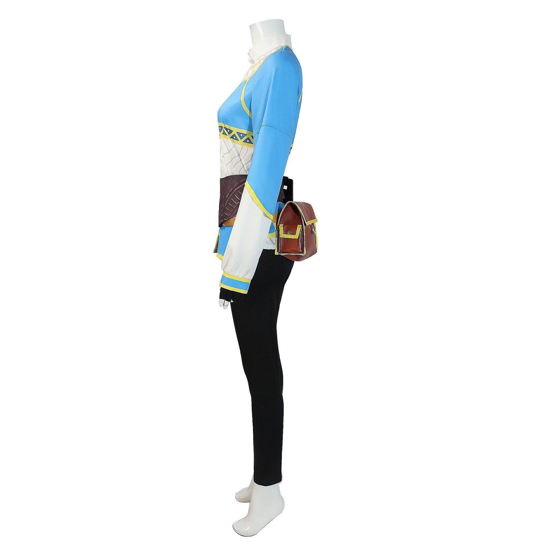 The Legend of Zelda Breath of the Wild Princess Zelda Halloween Cosplay Costume Outfits Carnival Suit Adults - Ecosfun
