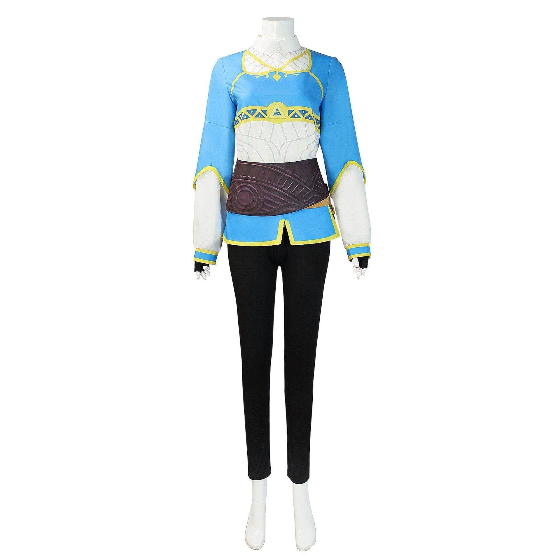 The Legend of Zelda Breath of the Wild Princess Zelda Halloween Cosplay Costume Outfits Carnival Suit Adults - Ecosfun